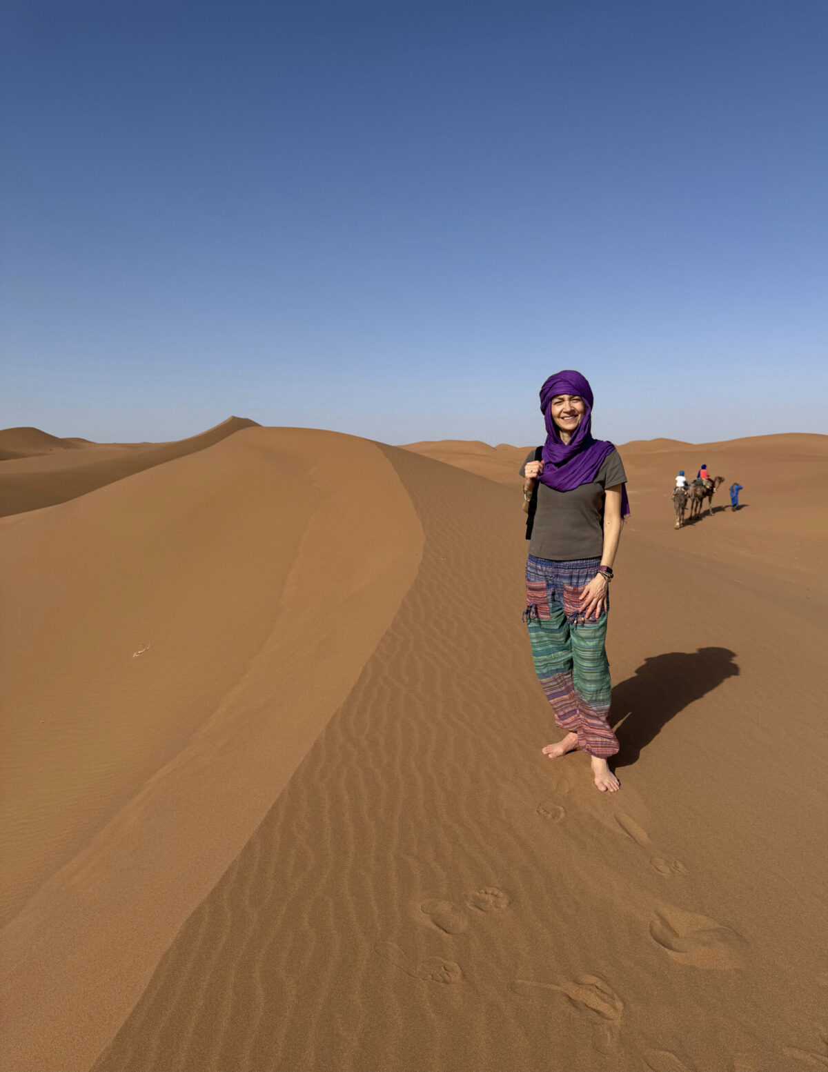 Wellness retreat in Sahara desert