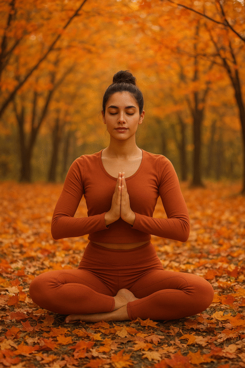 Yoga in Autumn